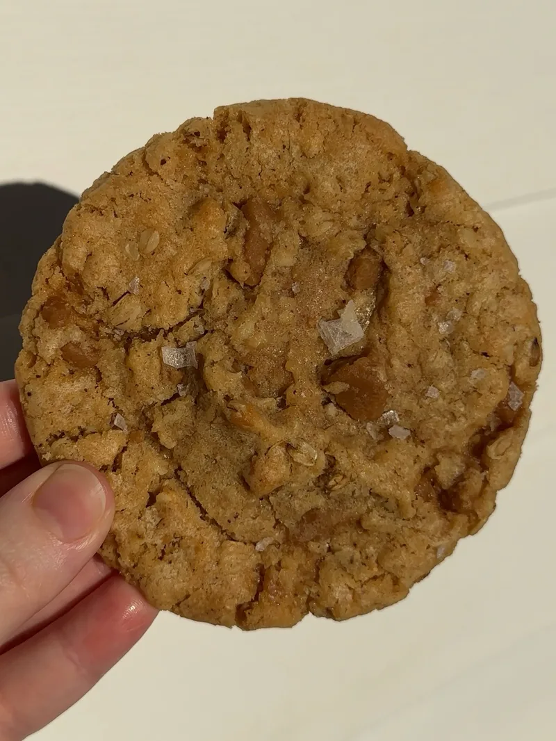 Organic Brown Butter Oatmeal Toffee Cookie PICK-UP ORDER